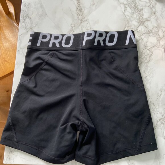 Black Nike Pro shorts - Picture 2 of 2